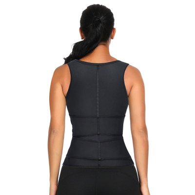 Double Latex Belt Trainer Vest