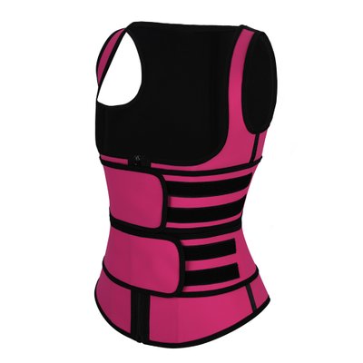 Curvy Rose Goddess Double Latex Trainer Vest