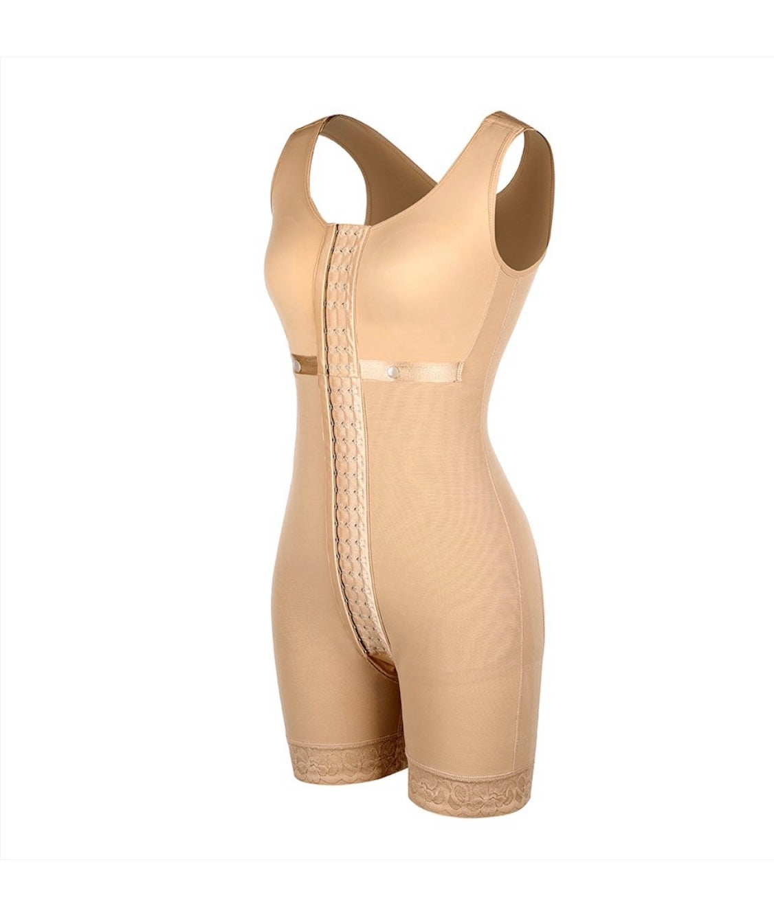Curvy Goddess Wide Strap Compression Body Suit I