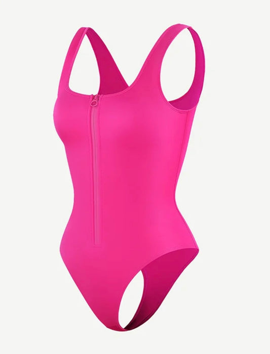 Rose Waist Snatcher Shapewear Swimsuit