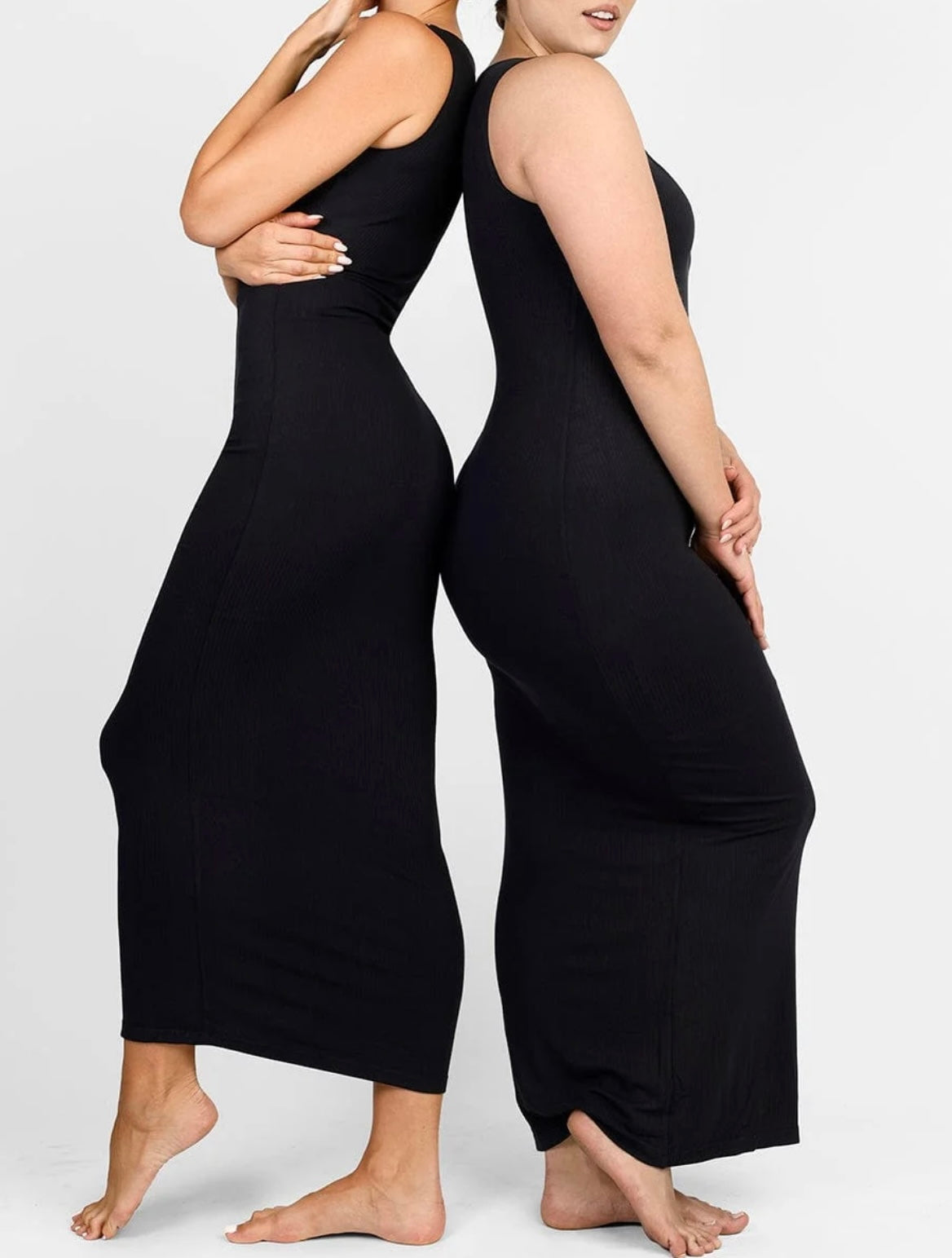 Curvy Goddess Crewneck Shapewear Dress