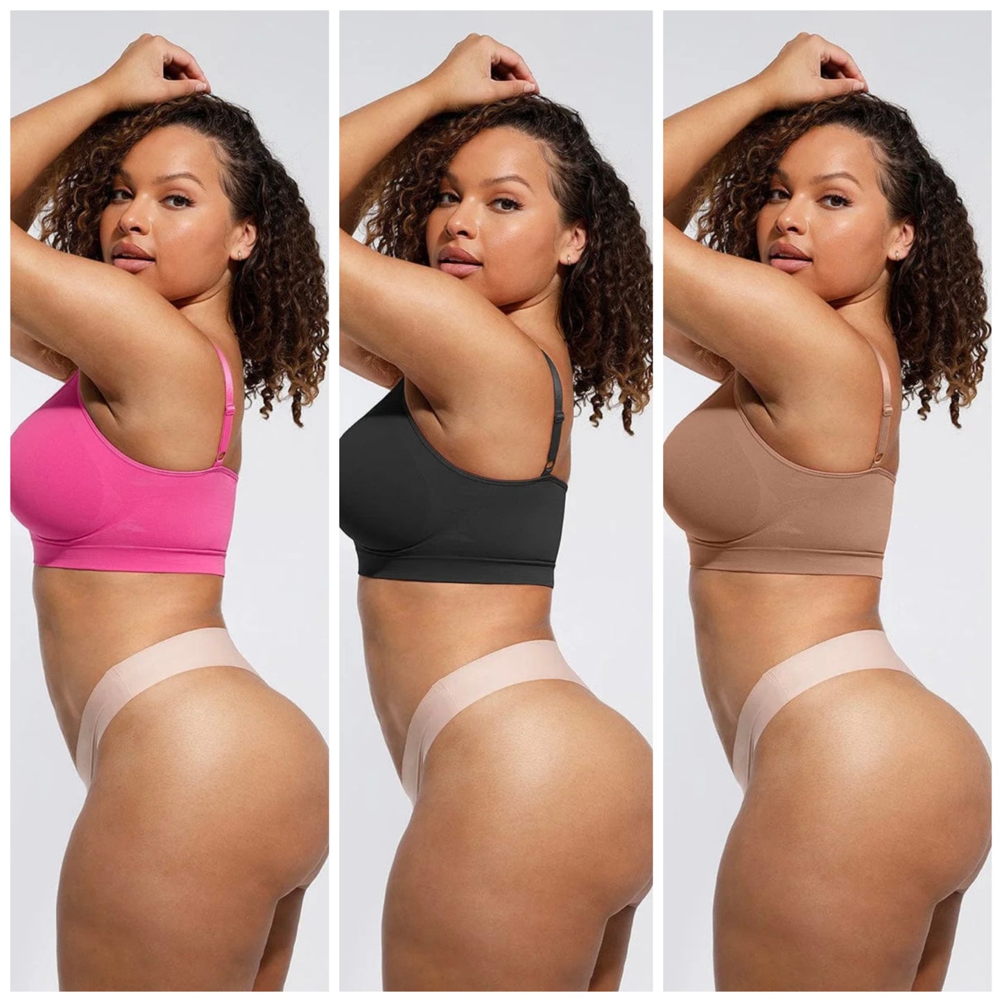 Seamless Comfort Support Bra - 3 Piece Set | Bundle & Save