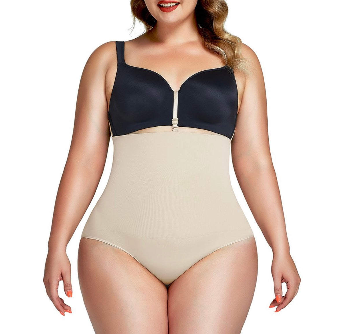 Curvy Goddess Seamless Anti-Slip Compression Briefs